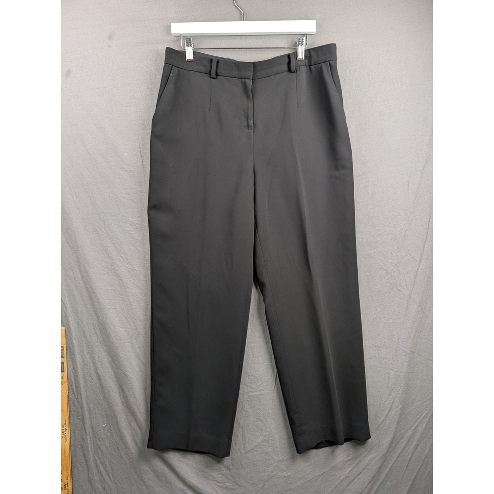 Calvin Klein Black Dress Pants Petite 14P Workwear Trousers